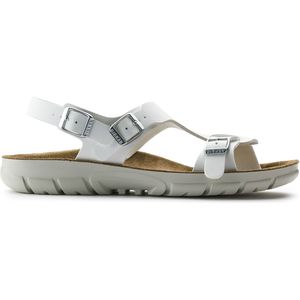 Birkenstock Saragossa BF Wit En Zwart Dames OB Sandaal