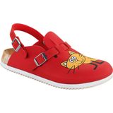 Birkenstock - Kay - Klompen - Cat Red - Birko-Flor - Suède - Antislip