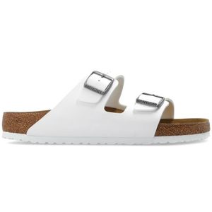 Birkenstock - Arizona - Sandalen - Zwart - Birko-Flor - Plat