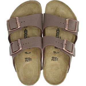 Birkenstock Heren Slippers Arizona Big Buckle Men - Bruin - Maat 41