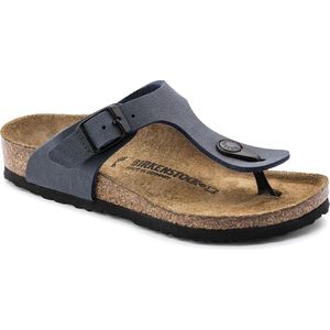 Birkenstock Gizeh Slippers blauw Imitatieleer