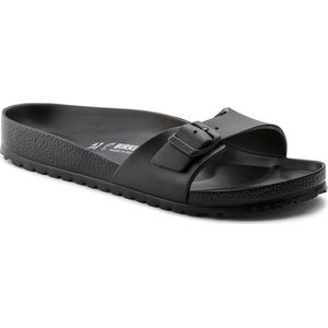 Birkenstock - Madrid Eva - Slippers - Zwart - Rubber