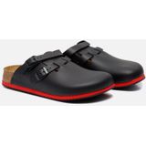 Birkenstock - Kay Super Grip WB NL - Sandaal - Zwart - Antislip, Olie- en Vetbestendig