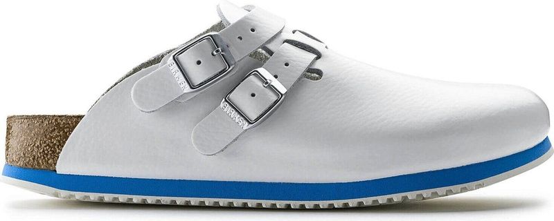 Birkenstock - Kay Super Grip WB NL - Sandaal - Zwart - Antislip, Olie- en Vetbestendig