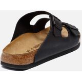 Birkenstock Classic Arizona Birko-Flor, uniseks sandalen, uniseks, 40 EU, smal, zwart