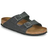 Birkenstock  Slippers Unisex Arizona  Zwart  Nubuck