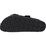 Birkenstock Arizona Heren Slippers Desert Soil Black Regular-fit | Zwart | Imitatieleer | Maat 39