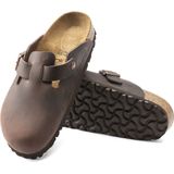 Birkenstock Boston Heren Clogs Brown Leather