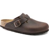 Birkenstock Boston Heren Clogs Brown Leather