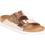 Birkenstock Arizona Dames Slippers - Copper  - Maat 41