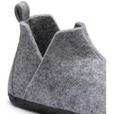 Pantoffel Birkenstock Unisex Andermatt Standard Wool Felt Light Gray Regular-Schoenmaat 36