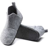 Birkenstock Andermatt pantoffels lamsvel grijs uni (1017884)