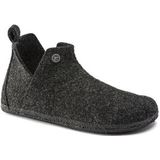 Pantoffel Birkenstock Unisex Andermatt Shearling Wool Felt Anthracite Narrow-Schoenmaat 39