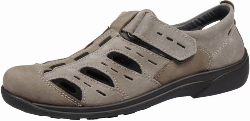 Wandelsandalen - Leer - Color-Blocking - Velcro Sluiting