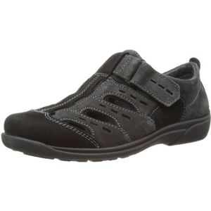 Sandalen - Color-Blocking - Leer - Uitneembare Zool - Klittenbandsluiting