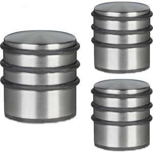 Deurstop - RVS - Rubber - Antislip