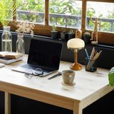 Relaxdays - Tafellamp - Antiek Uiterlijk - Beige - E27