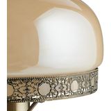 Relaxdays - Tafellamp - Antiek Uiterlijk - Beige - E27