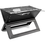 relaxdays Holzkohlegrill 45,5 x 30,0 x 30,5 cm