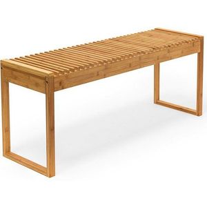 relaxdays Sitzbank 10019025_0 braun Holz 120,0 cm