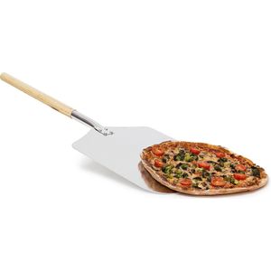 Relaxdays pizzaschep - Vierkant - Metaal