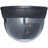 Dummy Camera - Dome - Kunststof - Rood Knipperend LED