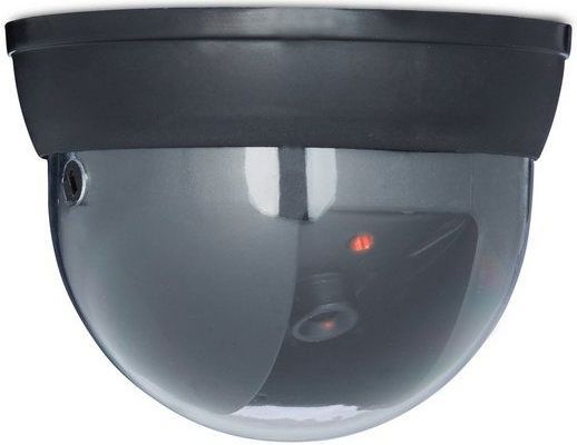 Dummy Camera - Dome - Kunststof - Rood Knipperend LED