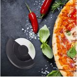 Relaxdays pizzasnijder - rvs - vaatwasserbestendig - rond
