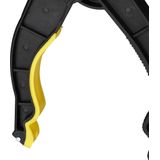 Relaxdays universele grijper - opraaphulp senioren - ergonomisch - 76 cm - aluminium - zilver-zwart