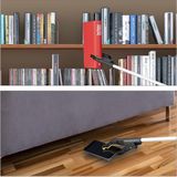 Relaxdays universele grijper - opraaphulp senioren - ergonomisch - 76 cm - aluminium - zilver-zwart