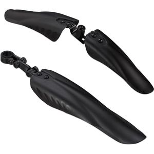Relaxdays spatbord set - voor en achter - universeel - buizen 24-28 inch - tegen vuil - kunststof