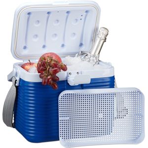 Relaxdays Koelbox - klein - koeltas - camping - mini koelkast - handvat - zonder stroom