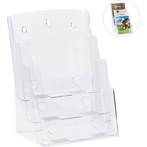 folderhouder - A4 - 3 etages - 33x24,5x20 cm