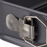 Relaxdays springvorm - vierkant - 3 stuks - anti-aanbaklaag - 24, 26 & 28 cm - taartvorm