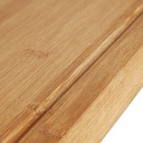 Relaxdays snijplank bamboe - antibacterieel - 45 x 35 cm - saprand - aanrechtplank