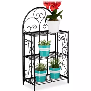 Relaxdays plantenrek binnen , bloementrap met 6 etages , HBD