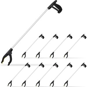 Grijper - Afvalgrijper - Aluminium - Set 10x