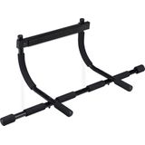 Relaxdays optrekstang voor deur - pull up bar - chin up bar - 3-in-1 - tot 100 kg - zwart