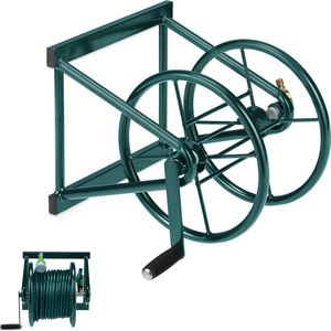 Relaxdays slangenwagen zonder slang - tuinslanghaspel - 3/4 inch