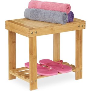 Bamboe - Badkamerkruk - Plantenkruk - Tot 100 kg - Kinderkrukje