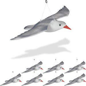 8x duivenverjager meeuw - vogelverjager - vogelverschrikker - duivenverschikker