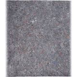 Relaxdays stucloper op rol - 1 x 50 m - antislip - waterafstotend - 200g/m² - vloerbescherming - zelfklevend - grijs