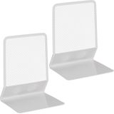boekensteun - set van 2 - modern - boekenstandaard - boekenhouder - metaal