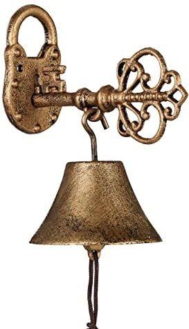 Deurbel - Goud - Gietijzer - Antiek Design