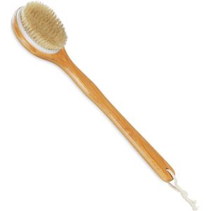 Badborstel - Natuur - Bamboe, Varkenshaar - Lange Steel