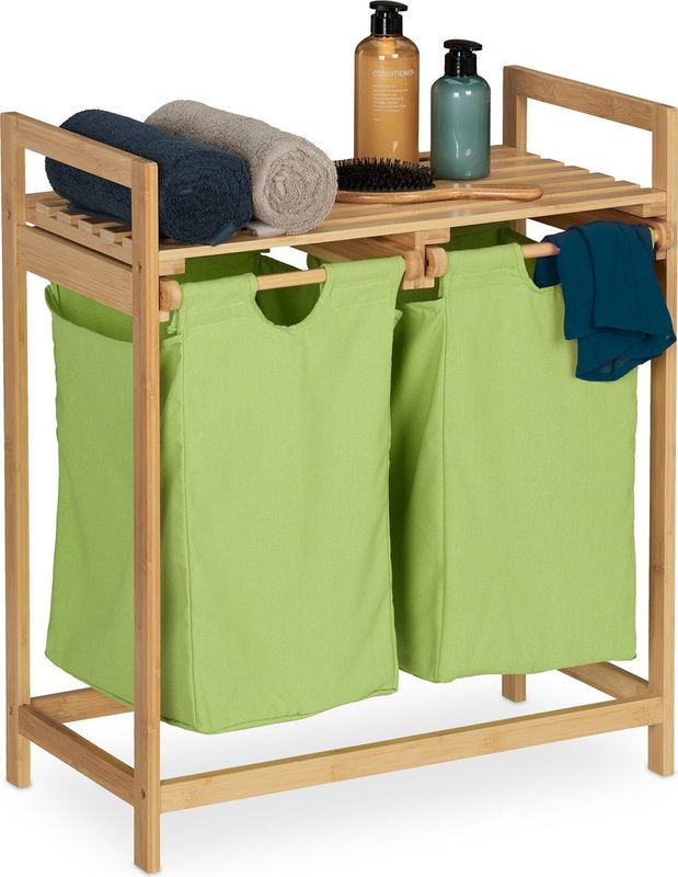 Wasmand - Grijs - Kunststof