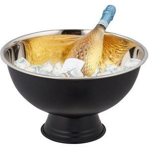 Relaxdays champagnekoeler xxl - fleskoeler - drankemmer - champagneschaal - wijnkoeler