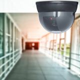 Relaxdays dummy dome camera - set van 3 - met led - binnen - buiten - nep bewakingscamera