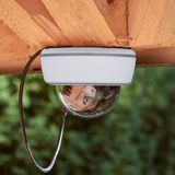 Relaxdays - Dummy Dome Camera - Set van 3 - Wit - Kunststof