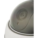 Relaxdays - Dummy Dome Camera - Set van 3 - Wit - Kunststof